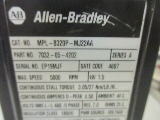 ALLEN-BRADLEY MPL-B320P-MJ22AA Kinetix MPL Low-inertia Servo Motor