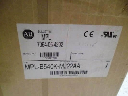 ALLEN-BRADLEY MPL-B540K-MJ22AA MP-Series MPL 480V AC Rotary Servo Motor