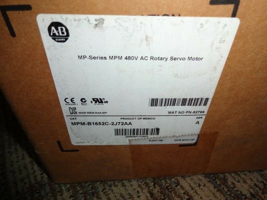 ALLEN-BRADLEY MPM-B1652C-2J72AA MP-Series MPM 480V AC Rotary Servo Motor