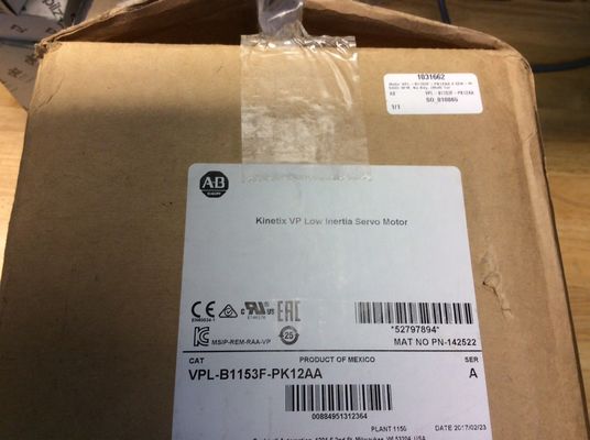 ALLEN-BRADLEY VPL-B1153E-PJ12AA Kinetix VP Low Inertia Servo Motor