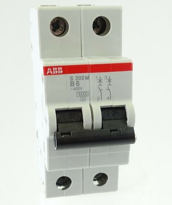 ABB 2cds272001r0065 s202m-b6 Auxiliary contact core S200 series circuit breaker