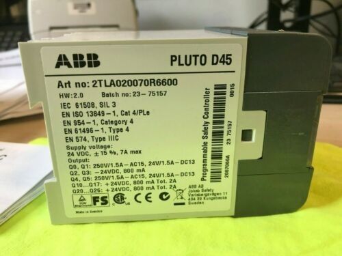 ABB 2TLA020070R6600 Pluto D45 Auxiliary contact core S200 series circuit breaker
