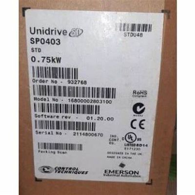 EMERSON SP0403 Universal Variable Speed AC drive for induction and servo motors