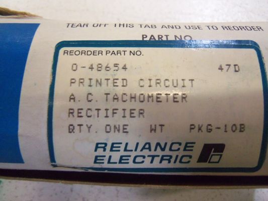 RELIANCE 0-48654 Reliance Electric PC Tachometer Drive Board