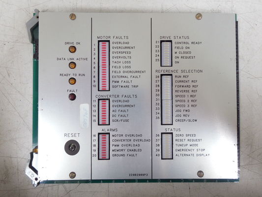 General Electric DS3800HDDL Auxiliary Interface Panel with Advanced Technology