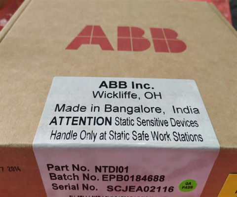 ABB NTDI01 INFI 90 Digital Interface Termination Unit Terminationunits