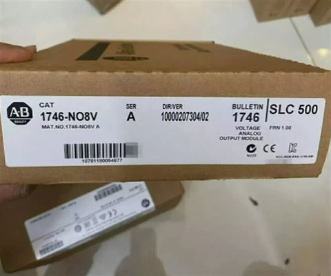 1746-NO8V Allen-Bradley 1746 Analog Output Module Part number 1746-NO8V Temperature Rating -20...55 Â°C -4...131 Â°F