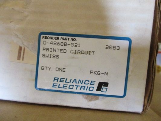 RELIANCE 0-48680-521 Reliance Electric PC Tachometer Drive Board for Industrial
