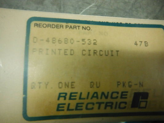 RELIANCE 0-48680-532 Reliance Electric PC Tachometer Drive Board for Precise Speed Measurement