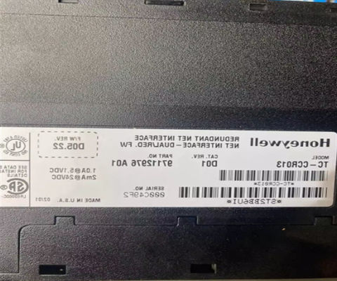 Honeywell ControlLogix Redundant ControlNet Interface Module Dual Part Number TC-CCR013 Serial Protocols ASCII Serial