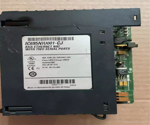 GE PACSystems RX3i Ethernet Network Interface Unit IC695NIU001 Digital I O Module