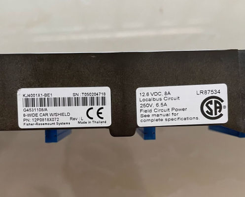 Emerson DELTAV KJ4001X1-CH1 12P1811X012 RTD Terminal Block