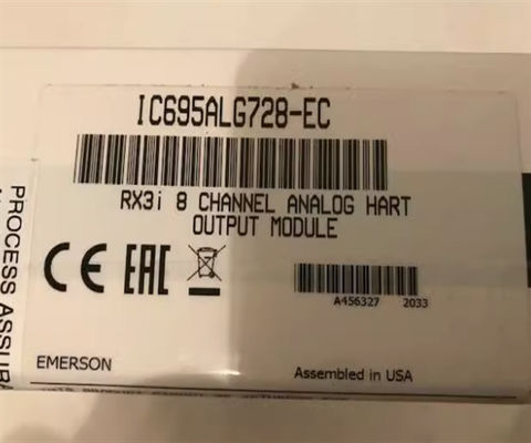 GE IC695ALG728 Analog Output Module PACSystem RX3i Digital I O Module with Modbus/RTU Serial Protocols