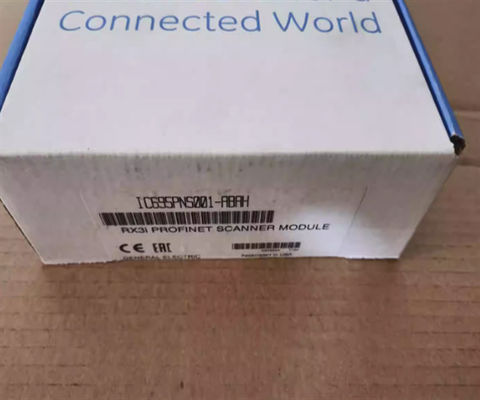 GE Fanuc IC695PNS001 RX3i Profinet Scanner Module 20 Redundant Remote I/O Devices and Modbus/RTU Serial Protocols
