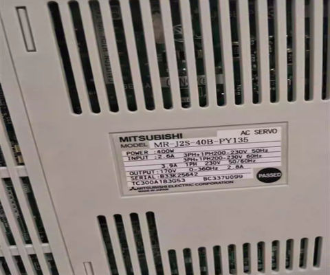 MR-J2S-40B-PY135 Mitsubishi AC Servo Amplifier 3-Phase 5KW Servo Drive
