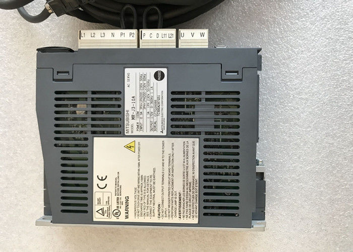 100W MITSUBISHI Industrial AC Servo Motor Drive MR-J3-10A Amplifier 170V 0-360HZ 1.1A