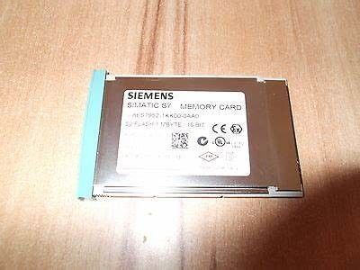6ES7952-1KS00-0AA0 Siemens  memory card for S7-400, long design, 5V Flash EPROM, 16 Mbyte
