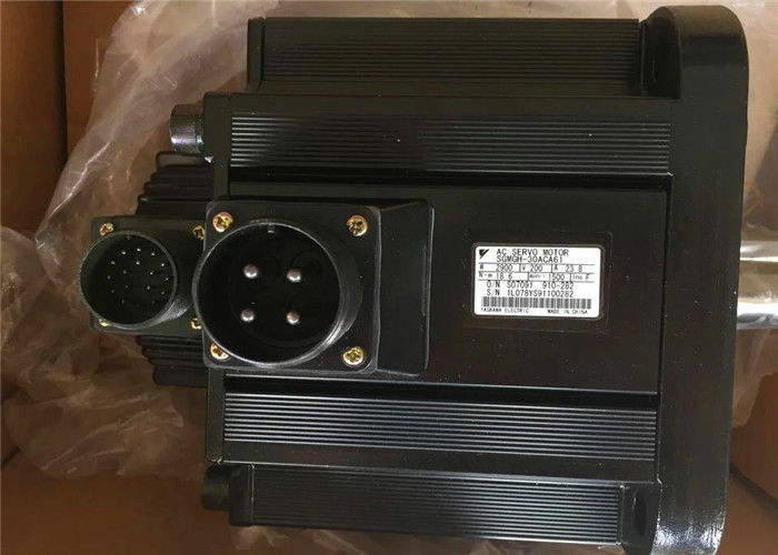 Industrial Servo Motor Yaskawa 18.6N.m 23.8A 200V AC Servo Motor SGMGH-30ACA6C