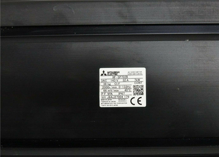 J3 Mitsubishi AC Servo Motor 7.0KW HF-SP702B With Brake Industrial 2000rpm