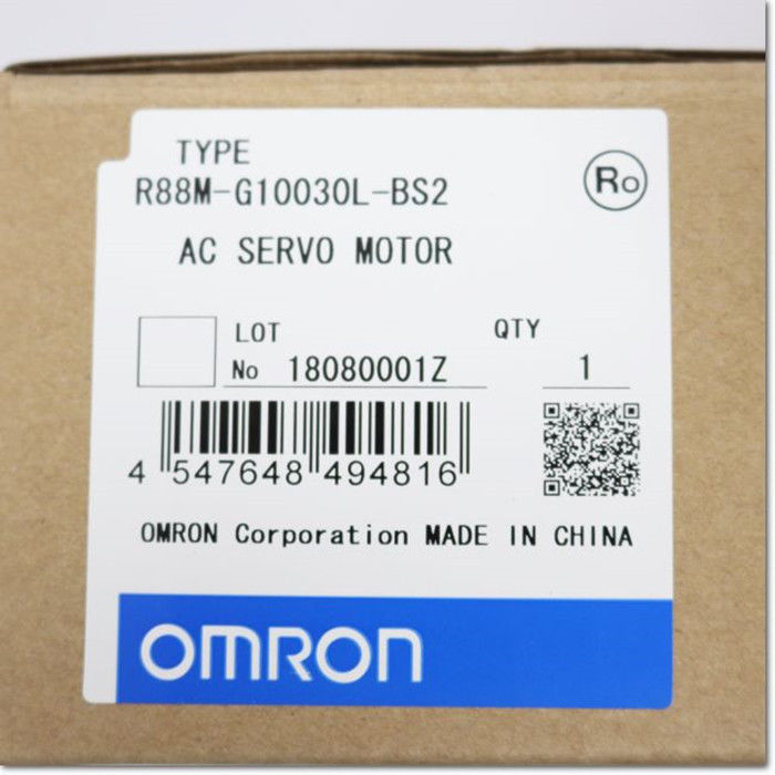 OMRON R88M-G10030S-BS2 AC Motor Servomotor 3000 RPM 100W Absolute 100VAC