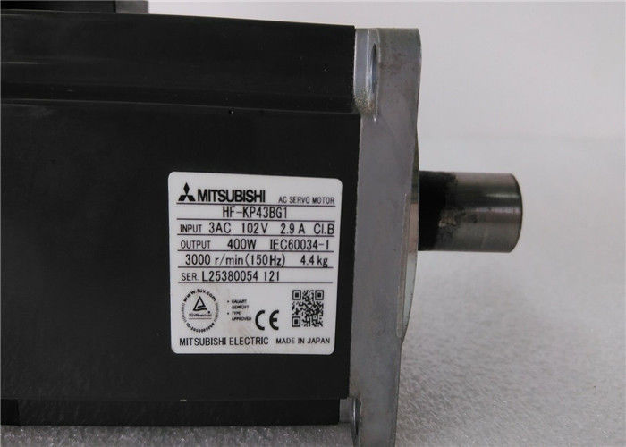 Mitsubishi Sewing Machine Industrial Servo Motor HF-KP43BG1 with Gear 400W 102V 3000RPM