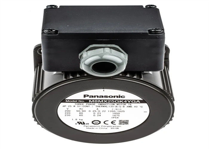 Panasonic M8MX25GK4YGA MOTOR 3-PHASE SEALED CONNECTOR TYPE PINION SHAFT