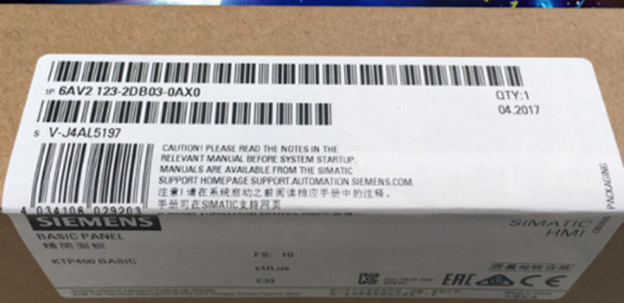 Siemens 6AV2123-2DB03-0AX0 Human Machine Interface (HMI) Touchscreen 4.3" Color