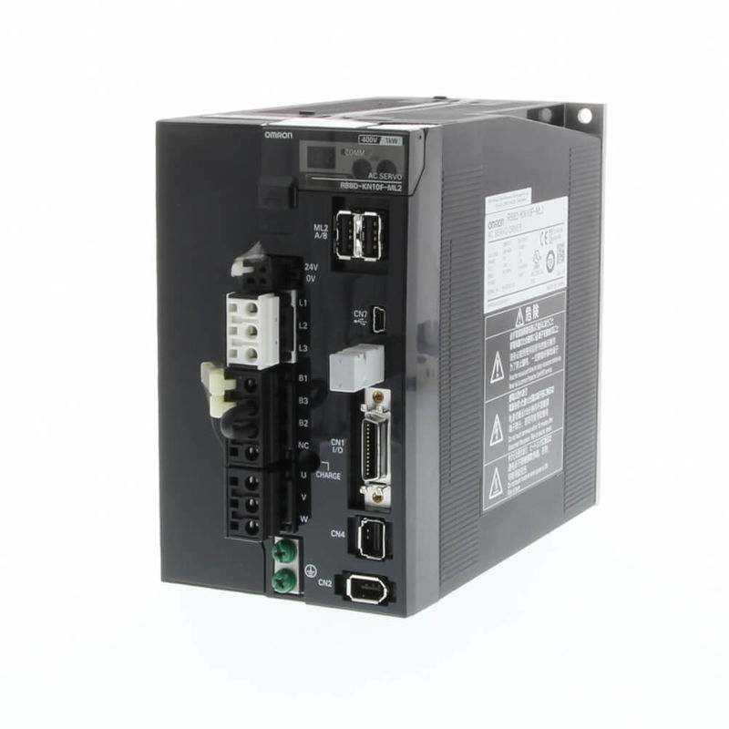 OMRON  R88D-KT75F  3~ 400 VAC, analog/pulse type, 7.5 kW