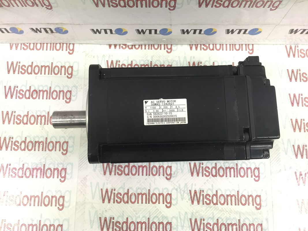 CE Industrial Servo Motor Yaskawa SGMAS-12A2A21 1150W 200V Brand New Condition