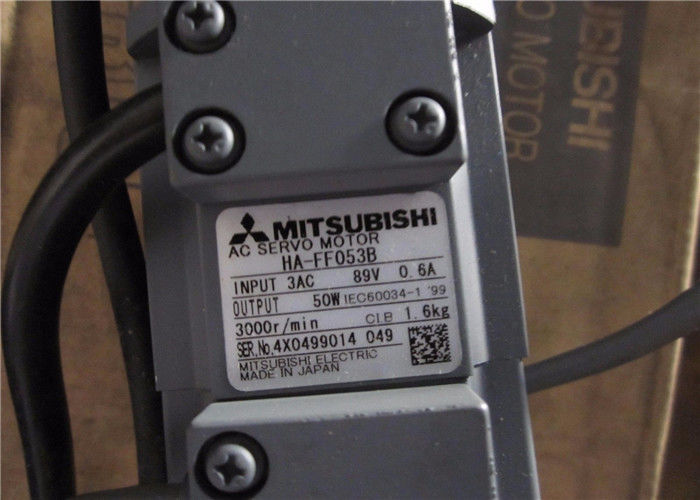 Mitsubishi 50W Industrial AC Servo Motor HA-FF053B 3000r/Min NEW ORIGINAL