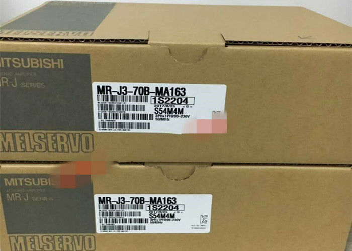 750W Mitsubishi Servo Motor Drive MR-J3-70B-MA163 3.8A 200V 3PH Industrial Amplifier