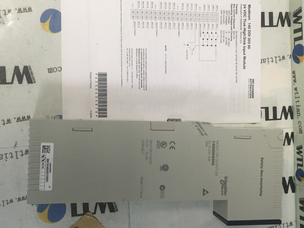 140CPS11420 Power Supply Module Modicon Quantum - 115 V/230 V AC - Summable Or Standalone