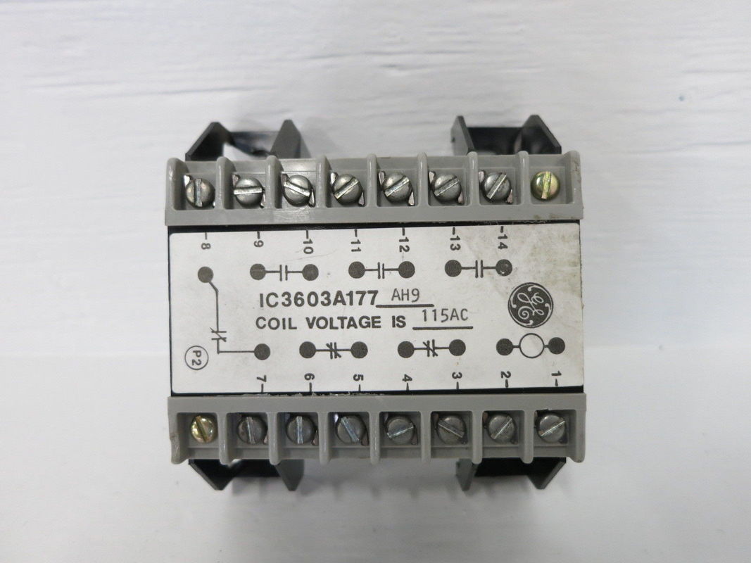 GENERAL ELECTRIC IC3606SANB1 relay created by General Electric for the Mark I and Mark II series