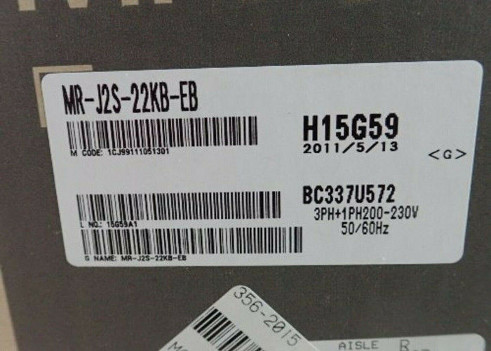 MITSUBISHI Industrial AC SERVO DRIVE MR-J2S-22KB-EB 22KW MR-J Servo Amplifier 400V NEW