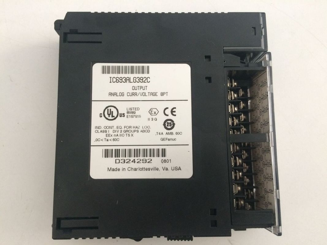 IC693ALG392 GE Fanuc Eight Single-Ended Output Channels Providing 0 To +10 Volts Module