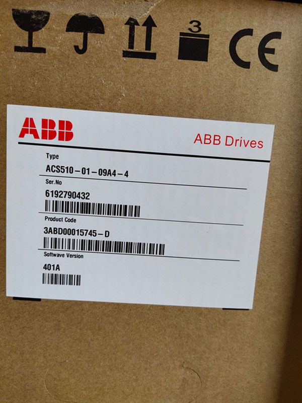 ABB ACS510-01-088A-4 Frequency Converter 3 kW 3 Hp 8.8 A 50/60 Hz 6.5 kg 88A,380V