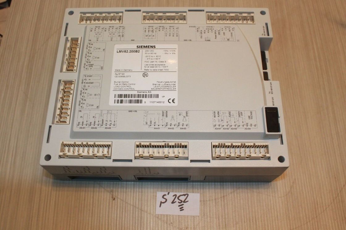 lmv52.200b2   Siemens  Oil/gas burner control, O2 trim control, PID, 6 actuators, VSD, AC230V (EU)
