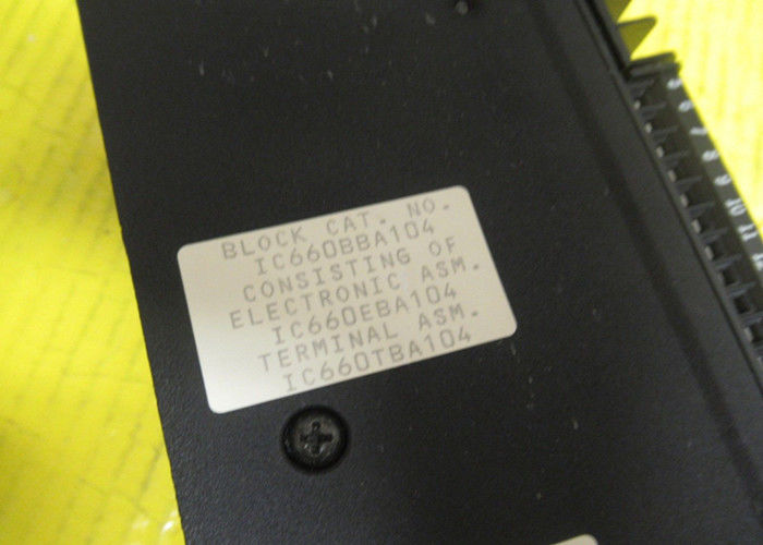 The GE Fanuc IC660BBA104 is a Current-source analog input and output block，Rx7i PACsystem