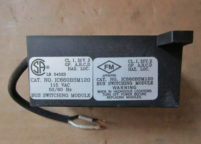 The IC660BSM120 is a Genius I/O system Bus Switching module used to link I/O devices