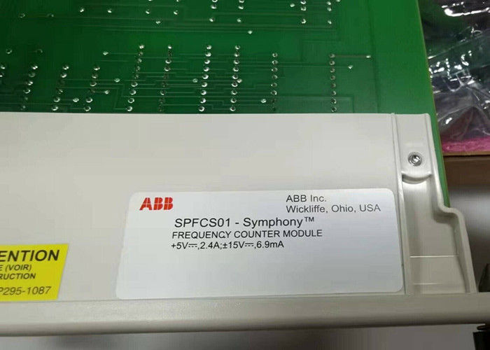 ABB SPFCS01  Frequency Counter Module for Harmony Rack, Two Turbine Speed Channels 3 to 12.5 KHz Replaced