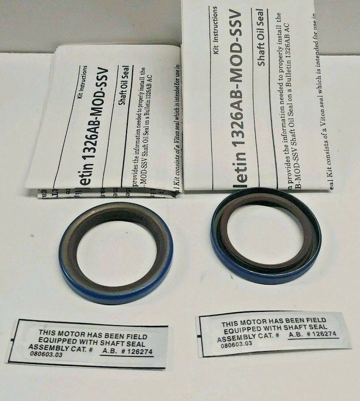 AB 1326AB-MOD-SSV Torque Plus Series Servomotors for the 1391-DES AC Servo Drive
