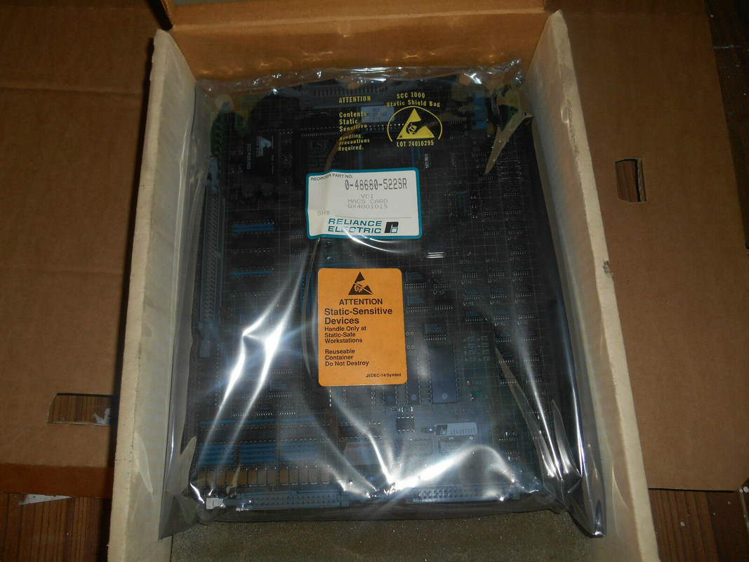 RELIANCE 0-48680-522SR Reliance Electric PC Tachometer Drive Board for Industrial Control Systems