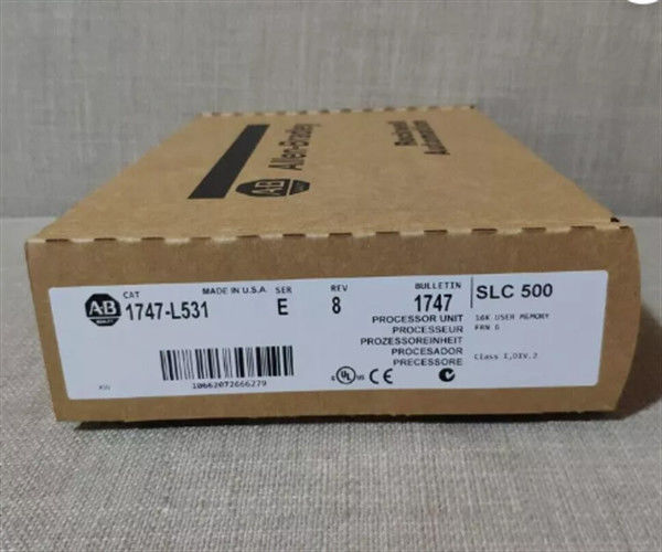 Allen-Bradley 1747-L531 SLC 5/03 Processor 8K Memory, DH485 & RS-232, Series E