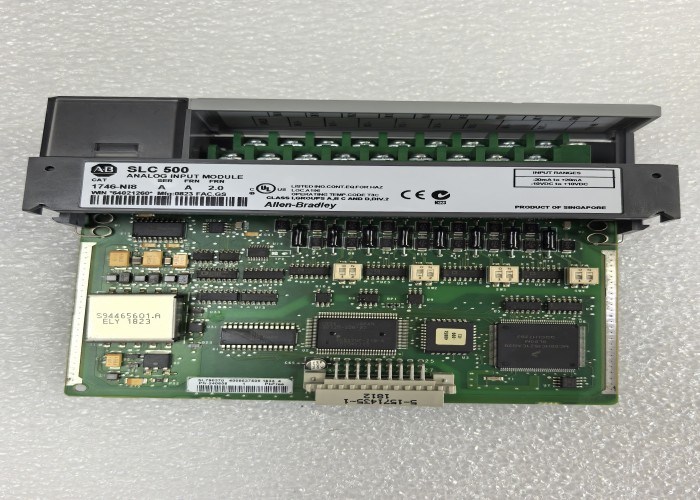 AB 1746-NI8 SER A SLC 500 Analog Input Module 1746NI8 Max Input Frequency 250 Kilohertz Differential Input Digital I/O Module